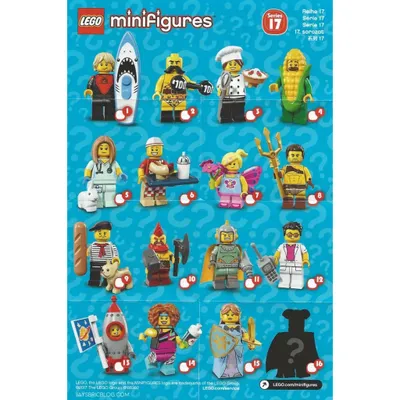 Lego Collectible Minifigures: Series 17 71018