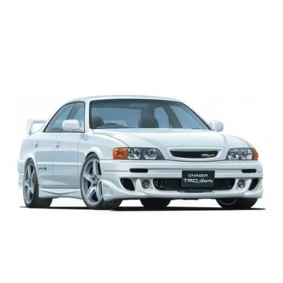 1998 Toyota JZX100 Chaser 1/24 Model Car Kit #06880 by Aoshima