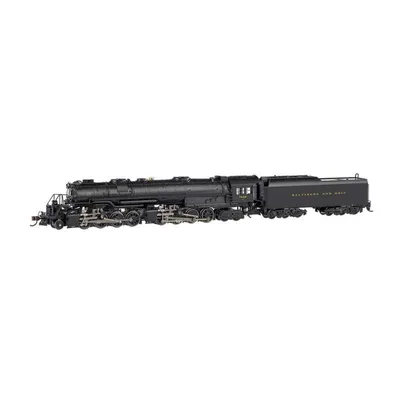 Bachmann #80851 N SP EM-1 2-8-8-4 Steam Loco B&O 7602-Erly Lrg Dme