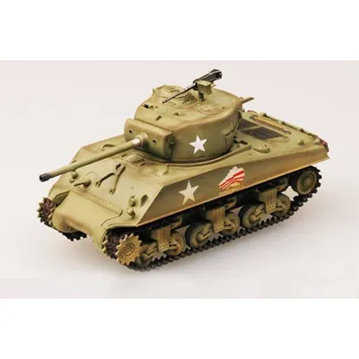 Easy Model Armour M4A3 (76)W - 37th Tank Bat. 4th Div. 1/72 #36260
