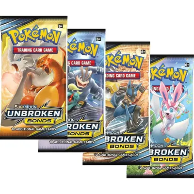 Pokemon Sun & Moon Unbroken Bonds Booster