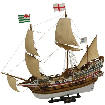 Golden Hind 1/172 Model Sailing Ship Kit #09258 by Airfix