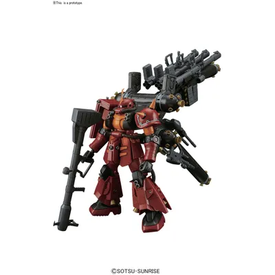 HG 1/144 Thunderbolt #05 MS-06 Psycho Zaku High Mobility #5063138 by Bandai