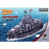 USS Cleveland Warship Builder Cartoon Model #WB-007 by Meng