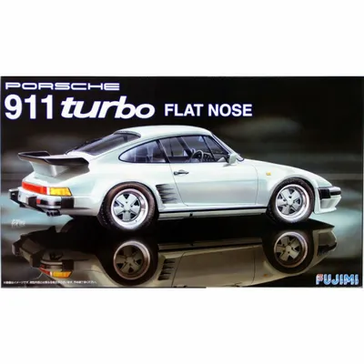 Porsche 911 Turbo Flat Nose 1/24 Model Car Kit #126289 by Fujimi