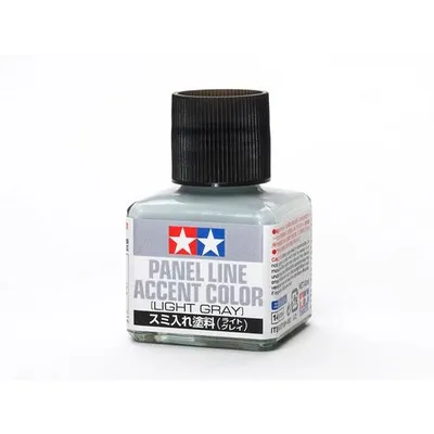 Tamiya Panel Line Accent Color Light Gray TAM87189