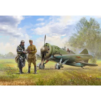 VVS RKKA Pilots (1939-1942) 1/32 #32102 by ICM