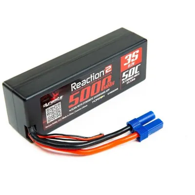 Reaction 11.1V 5000mAh 3S 50C Hardcase LiPo