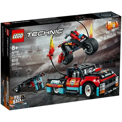Lego Technic: Stunt Show Truck & Bike 42106