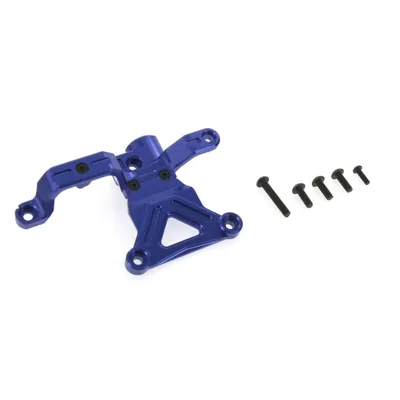 Venom Traxxas X-Maxx Alloy Steering Bellcrank Support, Blue