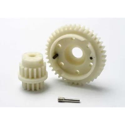 TRA5383 Gear set, 2-speed close ratio (2nd speed gear 40T, 13T-16T input gears, hardware)