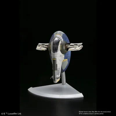 Slave I (Jango Fett's Firespray-31 Ship) 1/144 Star Wars Model Kit #215637 by Bandai