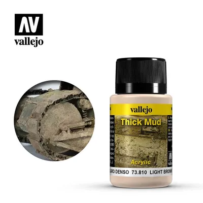 VAL73810 Weathering Effects - Light Brown Thick Mud (40ml)