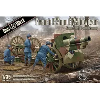 French Schneider 155mm C17S Howitzer 1/35 #DW35022 by Das Werk