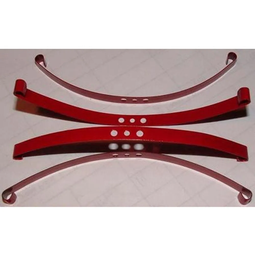 RC4WD Red Super Soft Flex Leaf Springs (4)