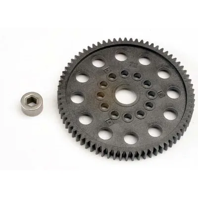 Traxxas Spur gear (72-Tooth) (32-pitch) w/bushing TRA4472