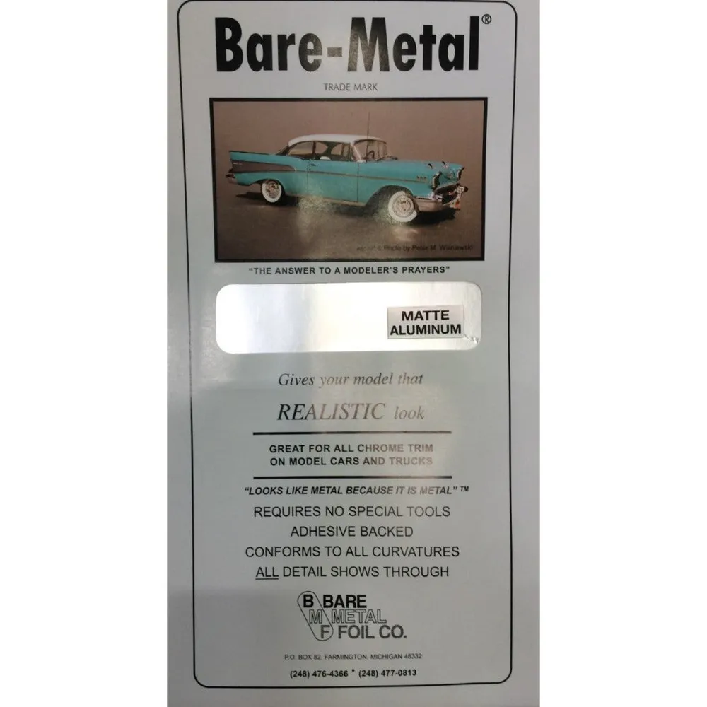 Bare Metal Foil - Matte Aluminum BAR011