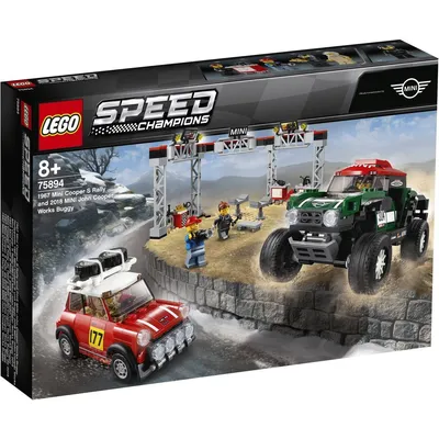 Lego Speed Champions: 1967 Mini Cooper S Rally and 2018 Mini John Cooper Works Buggy 75894