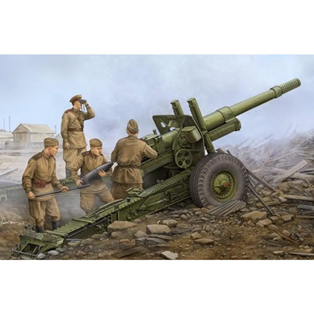 Soviet ML-20 152mm Howitzer (With M-46 Carriage) 1/35 by Trumpeter