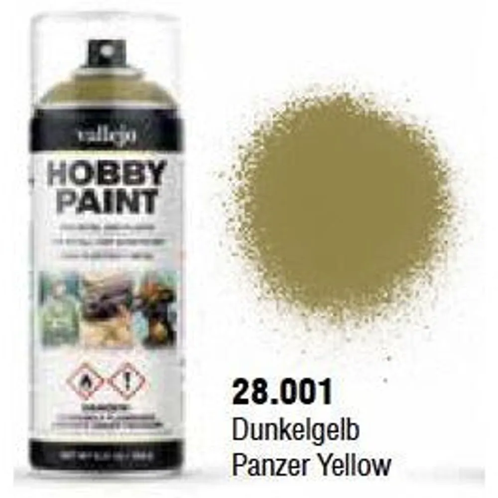 VAL28001 Panzer Yellow Aerosol (400ml) WWII AFV Color Primer