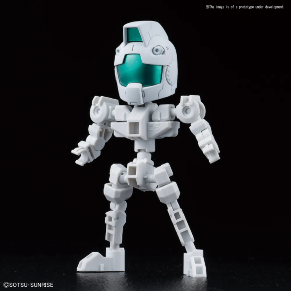 SD Cross Silhouette #03 Booster (White) #225765 by Bandai