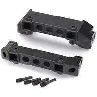 TRA8237 Bumper mounts, front & rear/ screw pins (4)