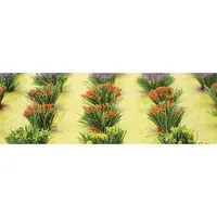 JTT Scenery Products Detachable Bushes: Flowers 3/8" 1cm Tall (30pc) #95581