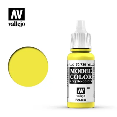 Vallejo VAL70737 Model Color Green Flourescent (17ml) (210