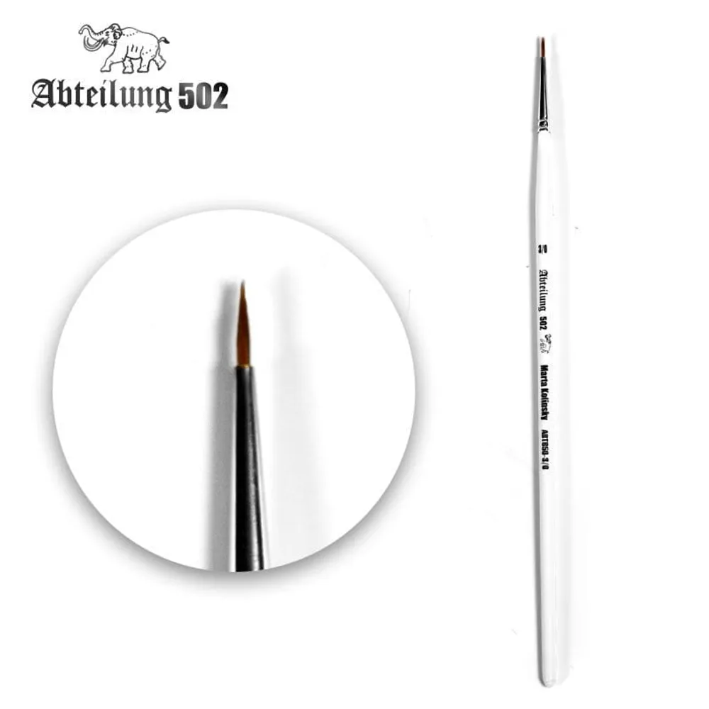 Abteilung 502 Marta Kolinsky Round Brush #ABT850