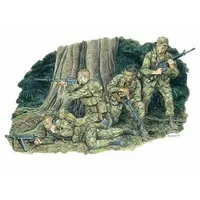 Marine Recon Soldiers Vietnam (4) 1/35 #3313 by Dragon Models