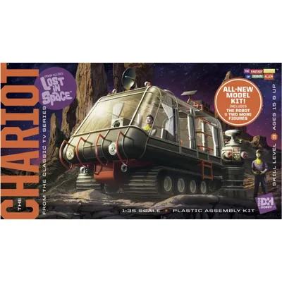 Lost in Space: The Chariot with 3 Figures 1/35 Science Fiction Model Kit by Doll & Hobby