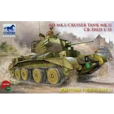 A13 MK.I/Cruiser Tank MK.III 1/35 #CB-35025 by Bronco Models