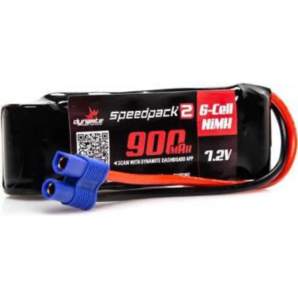 Dynamite EC3 Speedpack2 7.2V 900mAh 6C NiMH Battery DYNB2462