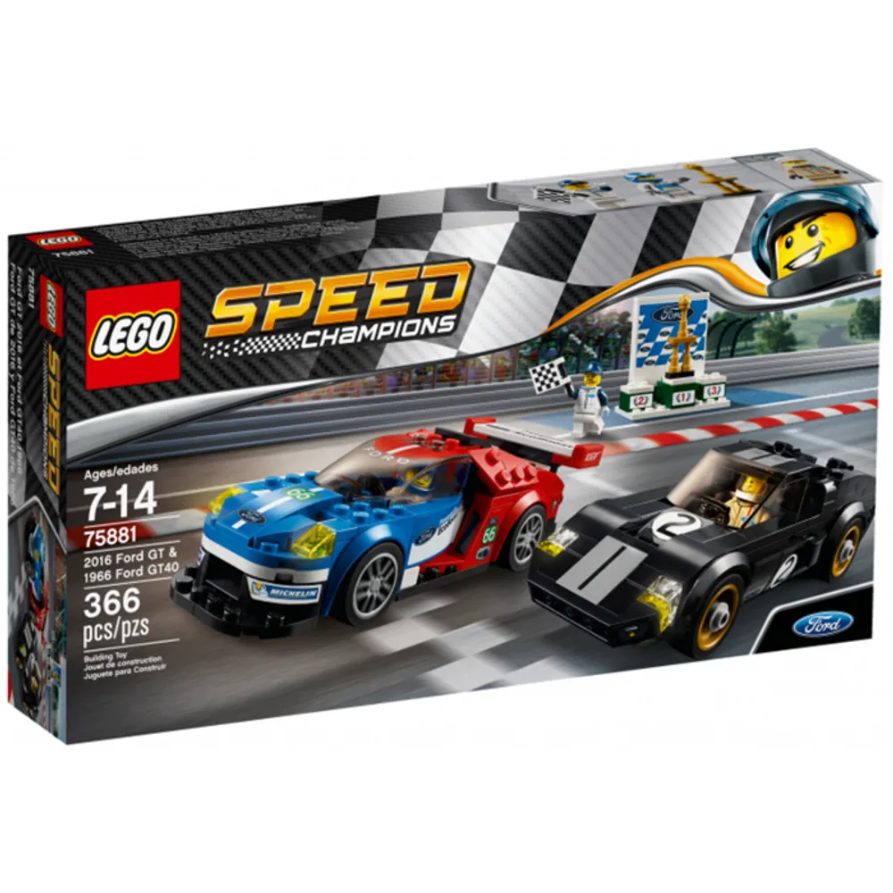 Lego Speed Champions: 2016 Ford GT & 1966 Ford GT40 75881