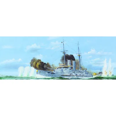 IJN Battleship Mikasa 1905 1/200 Model Ship Kit #62004 by I Love Kit