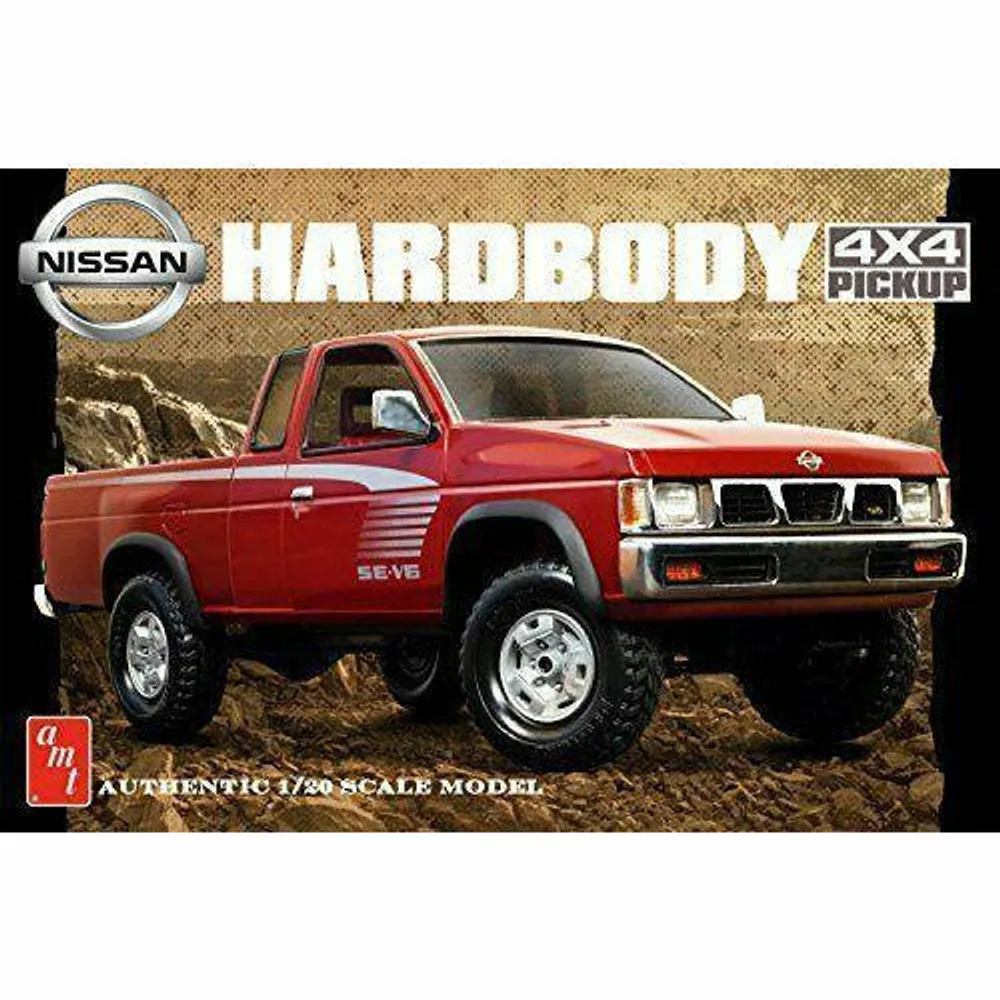 1993 Nissan Hardbody 4x4 Pickup 1/20 Model Truck Kit #1031 by AMT