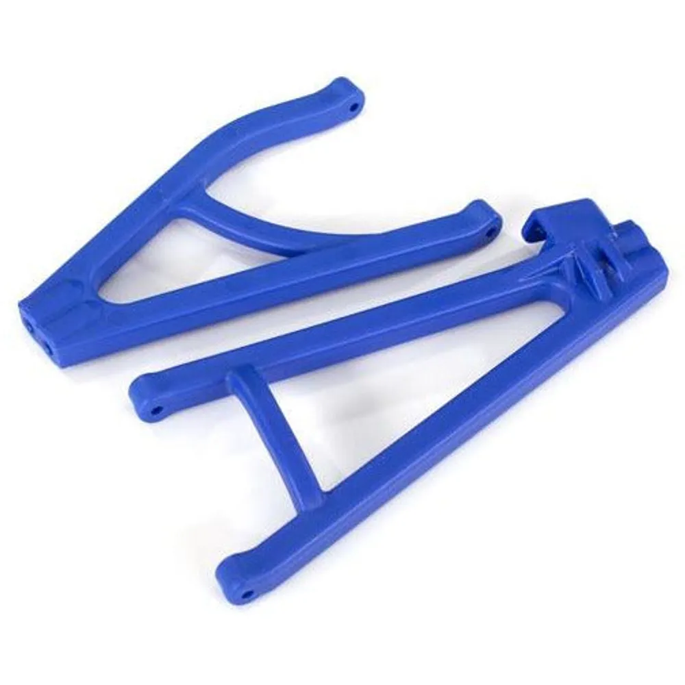 TRA8633X Suspension arms, blue, rear (right), heavy duty, adjustable wheelbase (upper (1)/ lower (1))