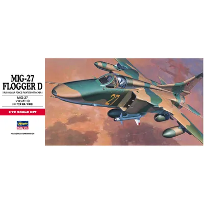 MIG-27 Flogger D 1/72 by Hasegawa