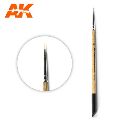 AK Interactive Premium Siberian Kolinsky Brush 2/0 #AK-AKSK-2_0