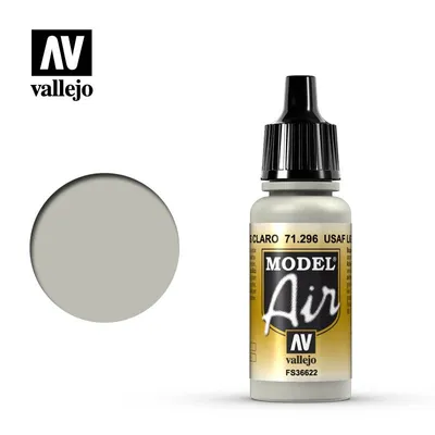 Vallejo Model Air 71.296 USAAF Light Grey 17mL