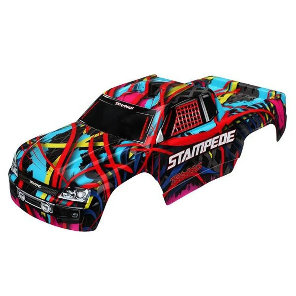 Traxxas Body, Stampede, Hawaiian graphics (painted, decals applied) TRA3649