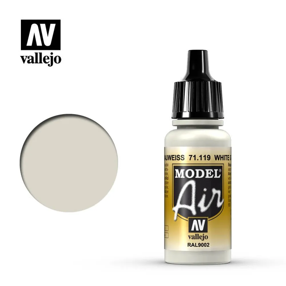 Vallejo Model Air 71.119 White Grey (RAL 9002) 17mL