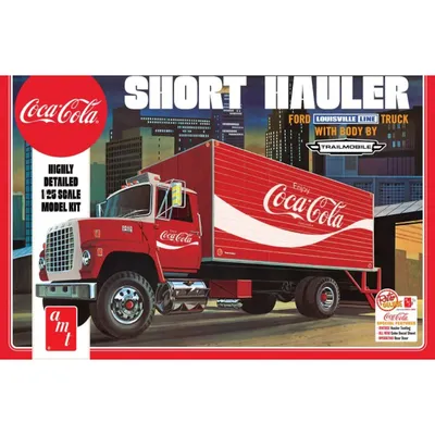 Ford Louisville Short Hauler [Coca-Cola] 1/25 Model Truck Kit #1048 by AMT