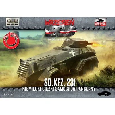 FTF-064 Sd.Kfz. 231 Heavy Armoured Car 1/72 by First to Fix