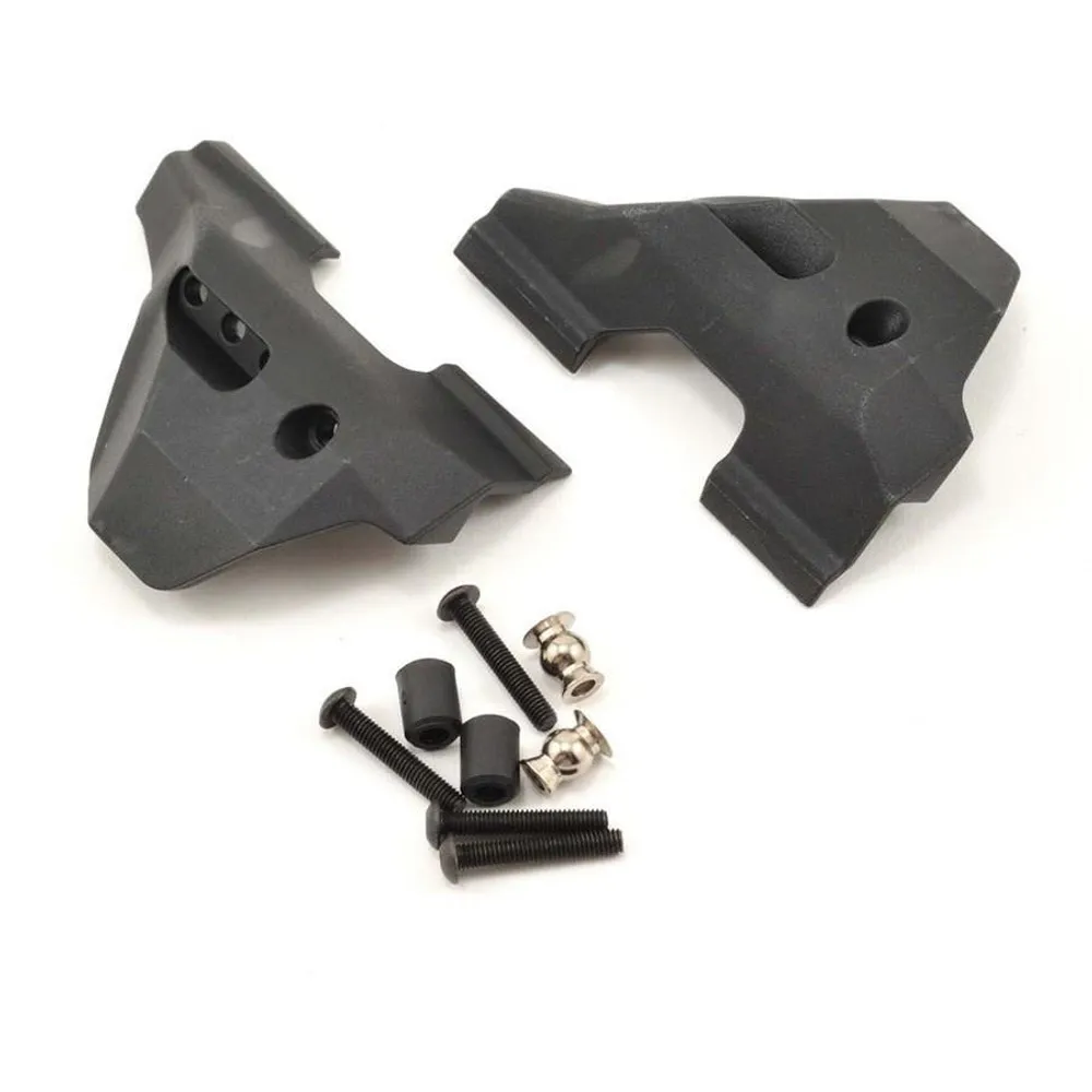 TRA6732 Suspension arm guards, front(2)/ Guard spacers(2)/ Hollow balls(2)/ 3x18mm BCS(4)