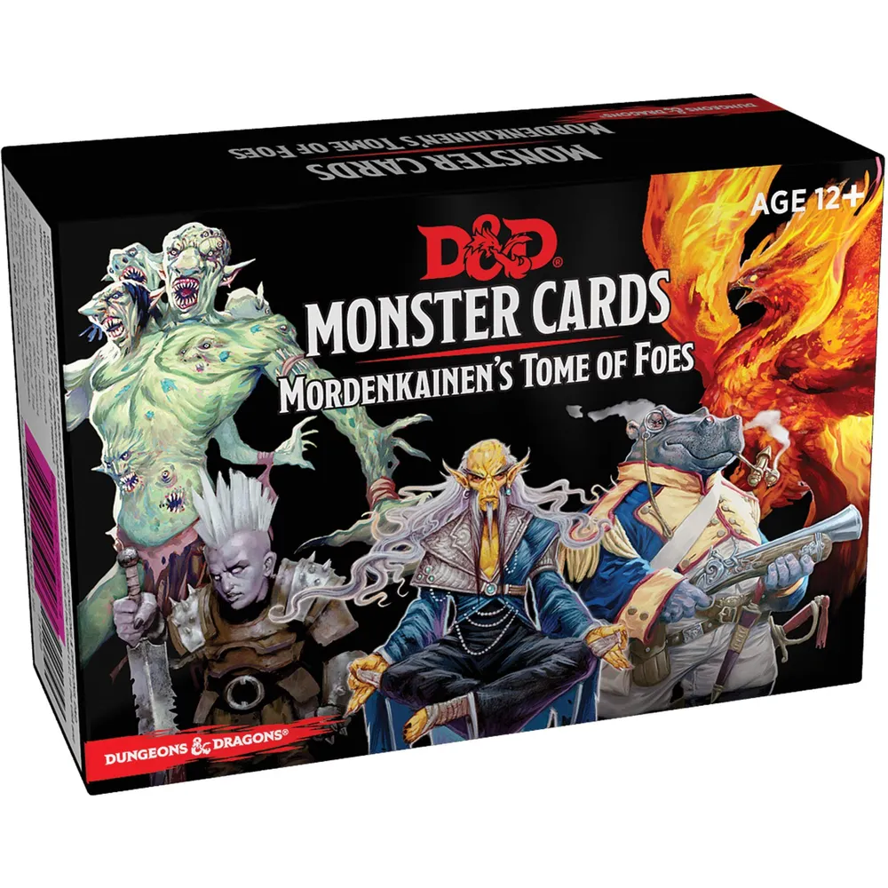 D&D Monster Cards Mordenkainens Tome of Foes