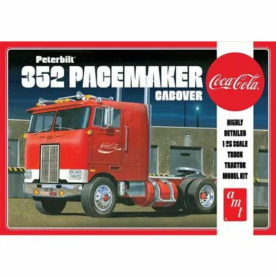 Peterbilt 352 Cabover [Coca-Cola] 1/25 by AMT