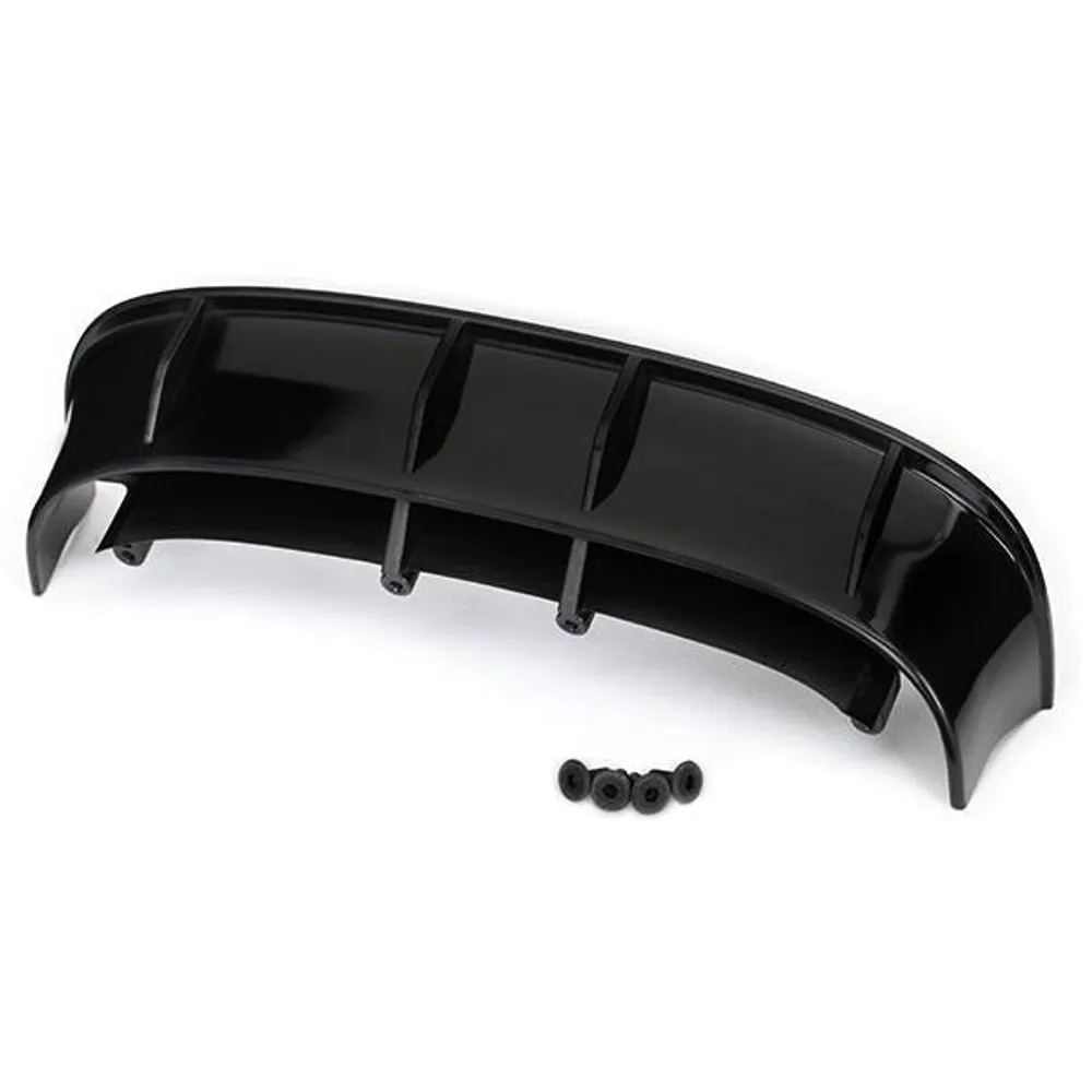 TRA7413 Wing, Ford Fiesta ST Rally (Black)/ Hardware