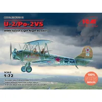 U-2/Po-2VS WWII Soviet Light Night Bomber 1/72 #72243 by ICM