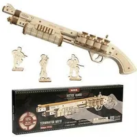 ROKR Terminator M870 Rubber Band Shotgun by Robotime